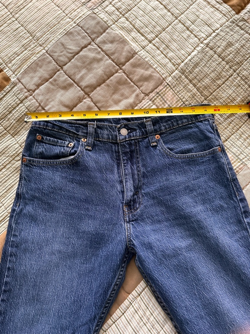 Men's Classic Straight Jeans 512 size 32x29 - Dark Indigo Blue - Picture 4 of 7